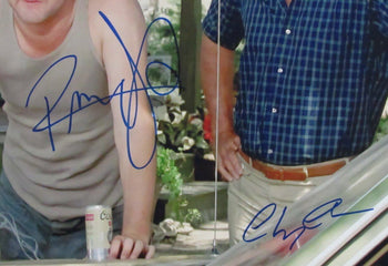 Chevy Chase/Randy Quaid Dual-Autographed 11X14 Photo 