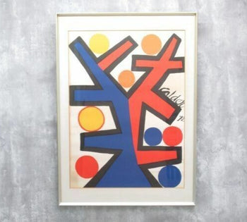 Alexander Calder Original Lithograph 1972 Signed