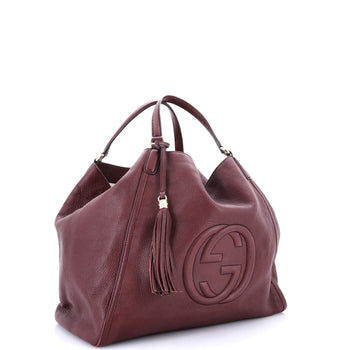 Gucci Soho Shoulder Bag Leather Large