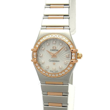 Omega Constellation 111.25.23.60.55.003 White Ladies Used Watch #21011