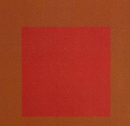 Josef Albers Lithograph Coa Signed O.P. Numbered In Pencil Collection