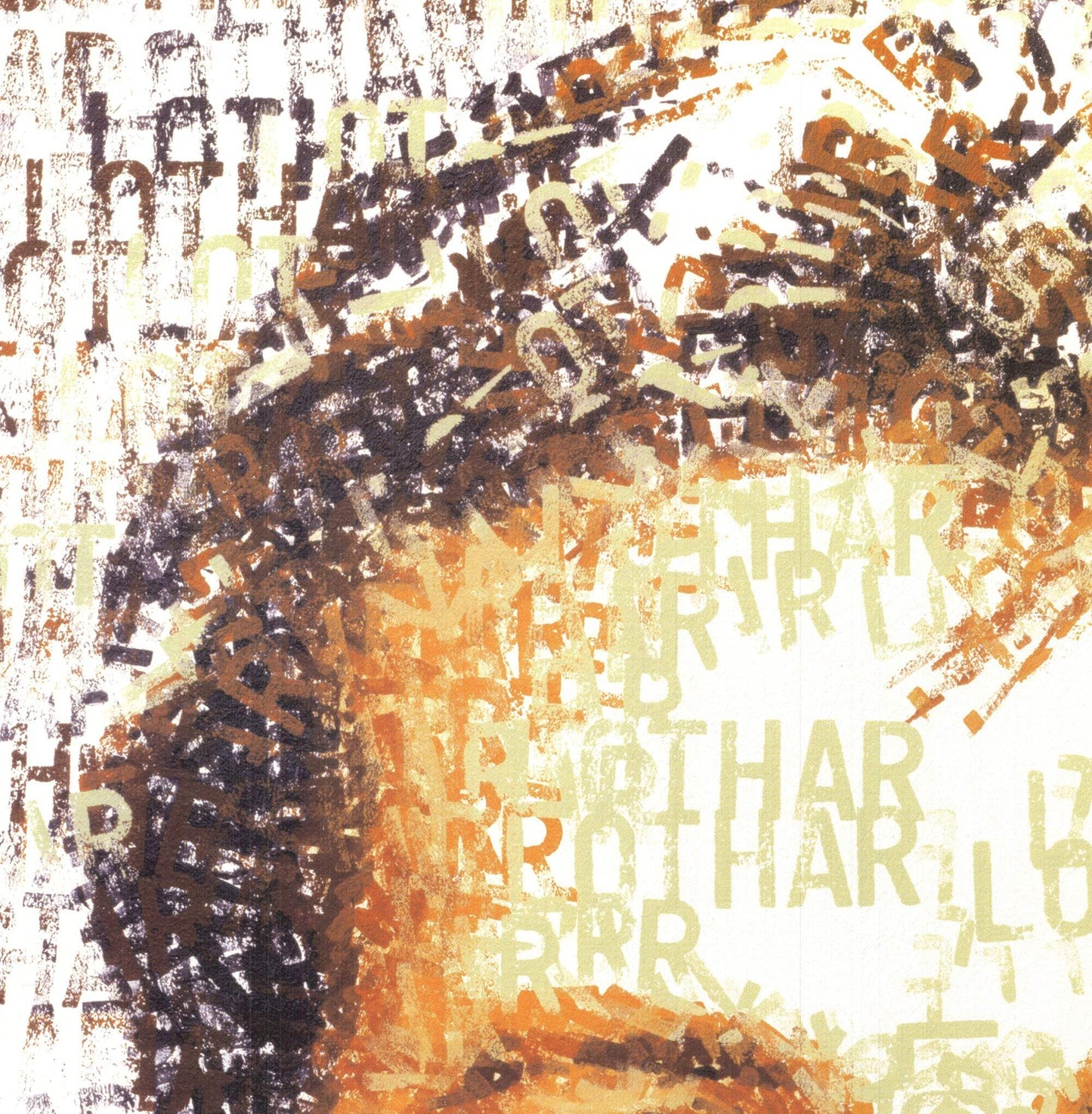Chris Britz Matt Lothar Signed " Offset Lithograph Pop Art Brown Fa