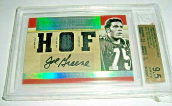Joe Greene 2007 National Treasures Game  Triple