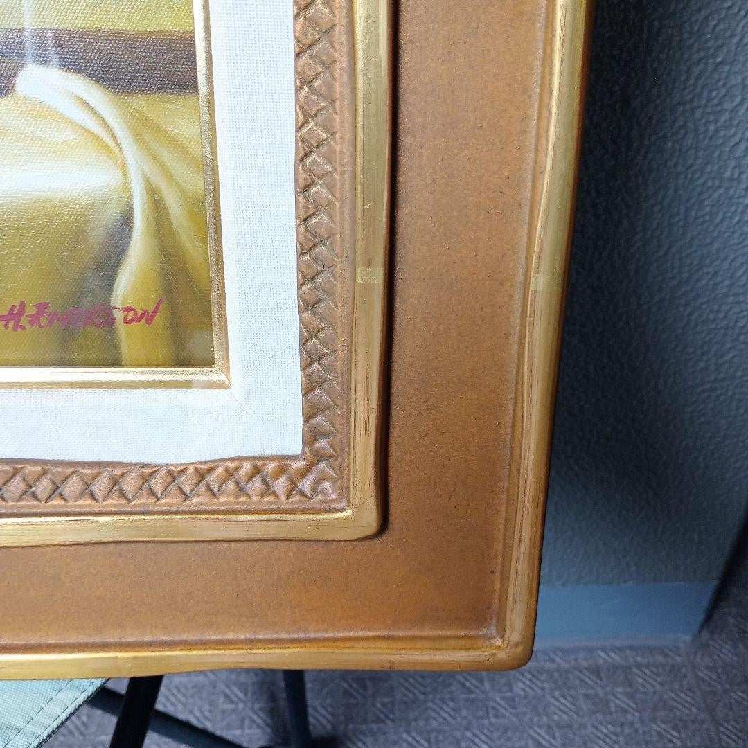 H. Emerson (British, B.1949) Original Oil Painting Still Life Signed Framed