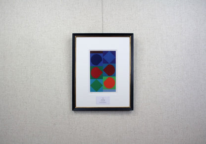 Victor Vasarely Beryll Original Serigraph