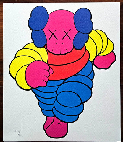 Kaws Lithograph Coa Limited Edition Certified Mori Museum 200Ex