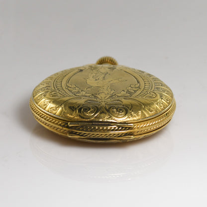 Elgin Gold-Filled Pocket Watch Size 16