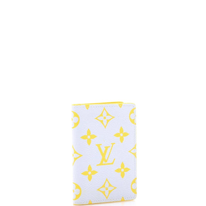 Louis Vuitton Pocket Organizer Monogram Glow Canvas