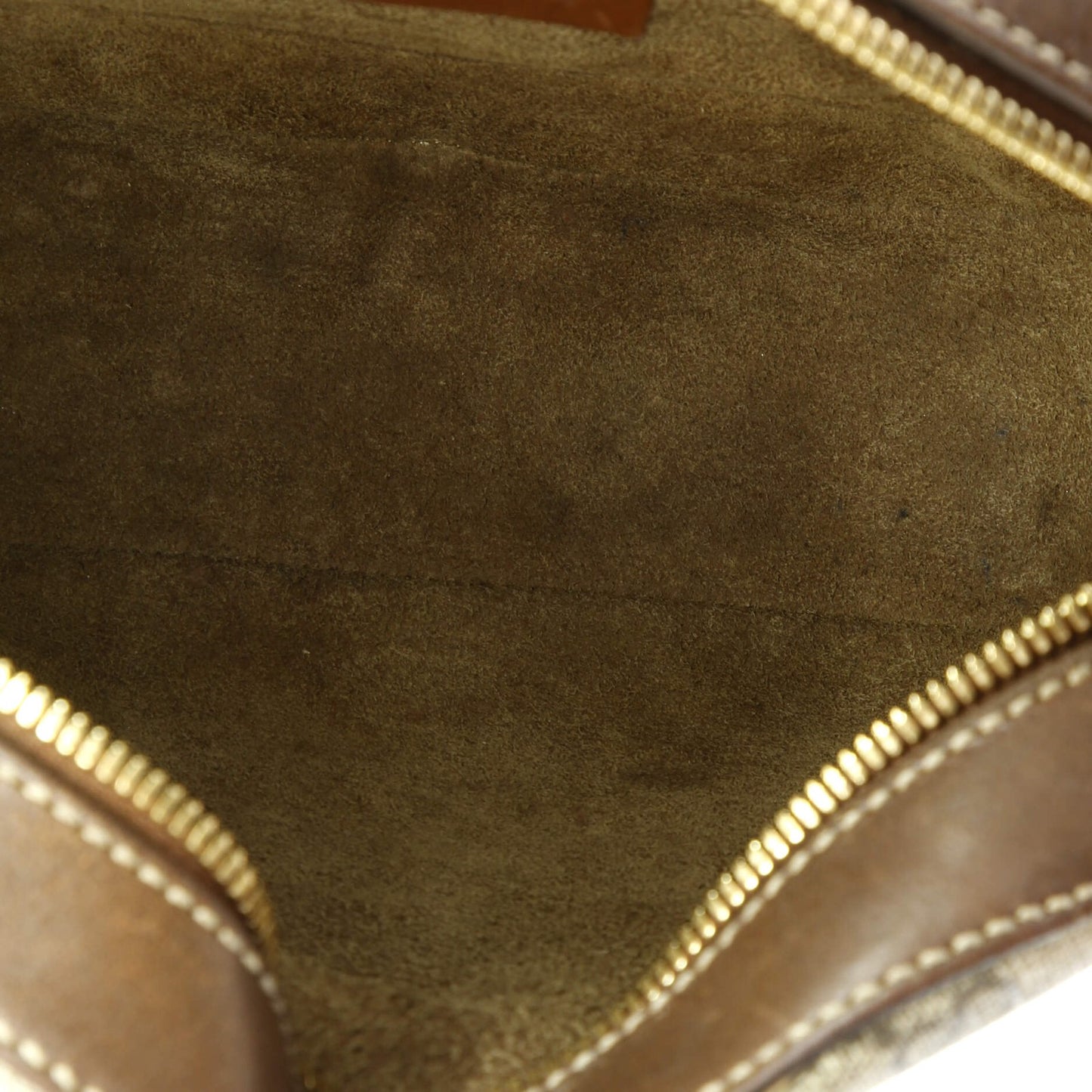 Gucci Chain Crossbody Bag Gg Coated Canvas And Leather Mini