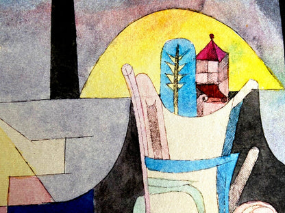 Paul Klee Lithograph Coa Signed Numbered By Hand