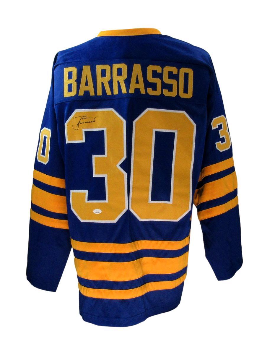 Tom Barrasso Autographed Custom Hockey Jersey
