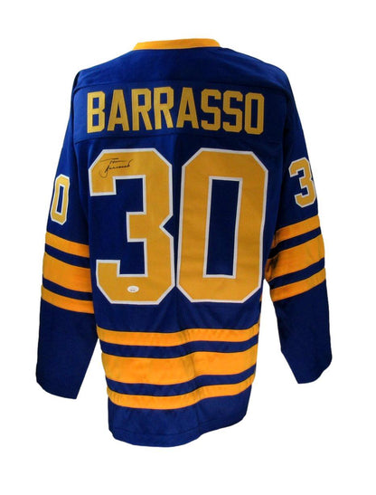Tom Barrasso Autographed Custom Hockey Jersey