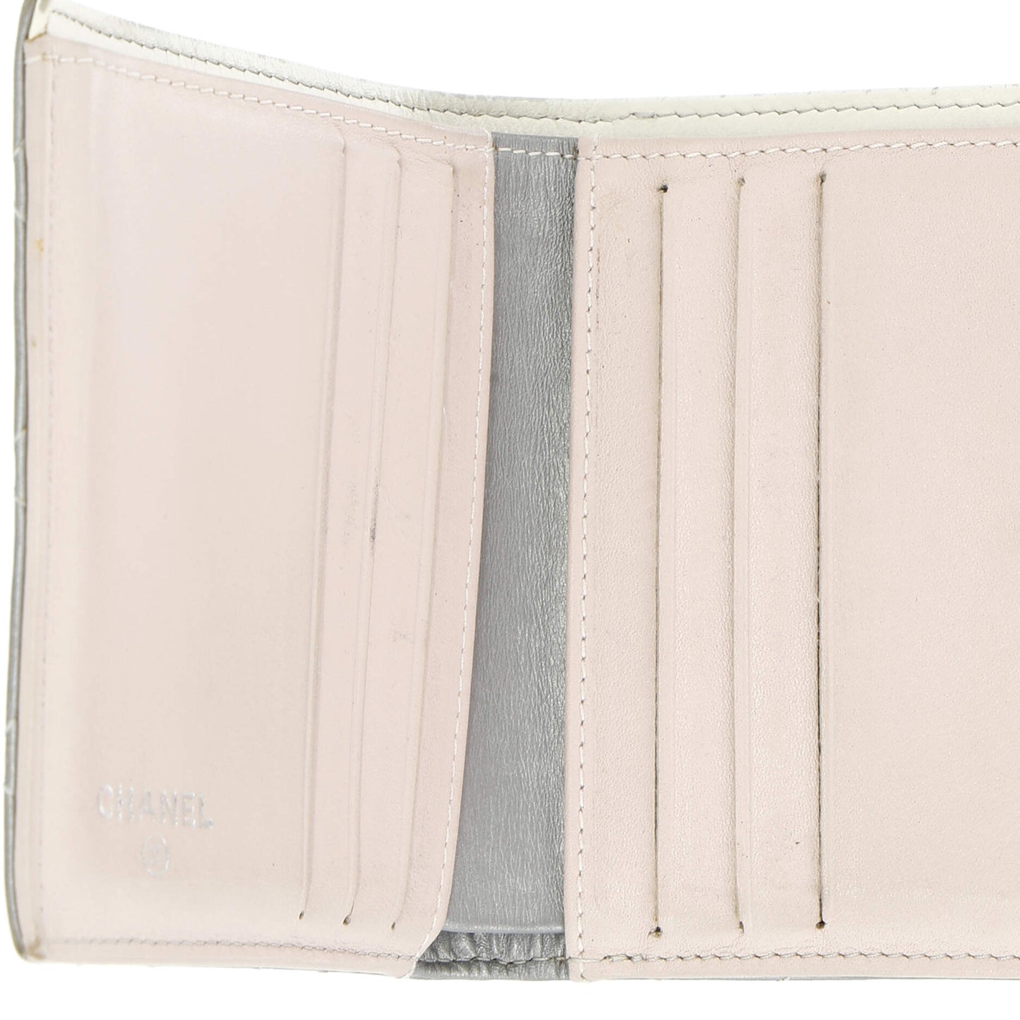 Chanel Cc Compact Wallet Quilted Calfskin