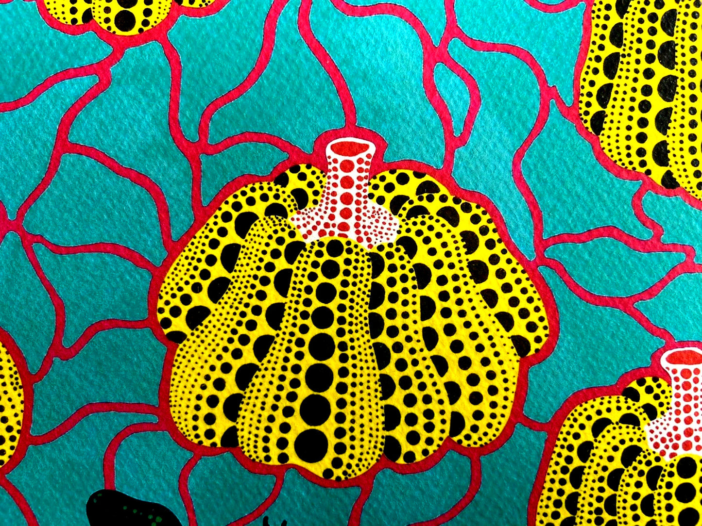 Yayoi Kusama, Lithograph Mori Museum Hand Numbered Certified Coa