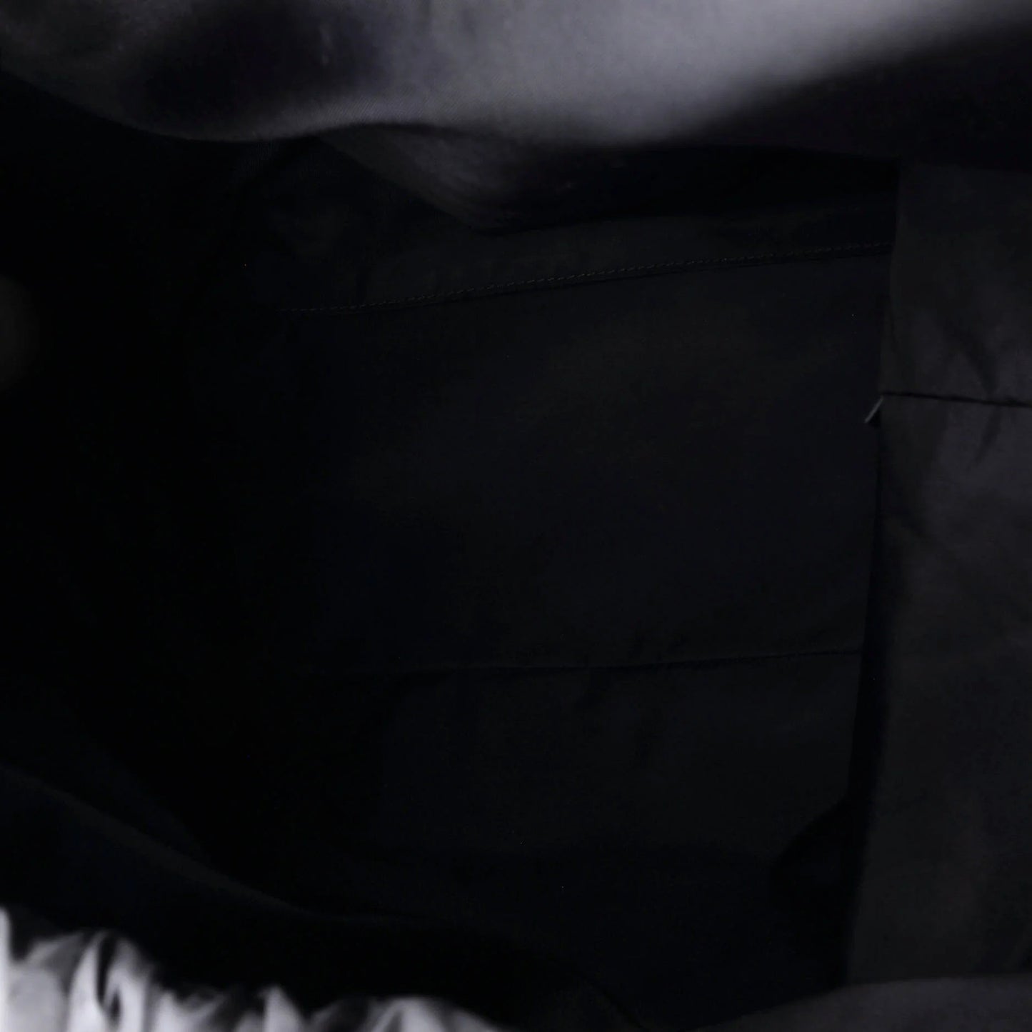 Louis Vuitton Cabas Light Drawstring Bag Monogram Eclipse Canvas