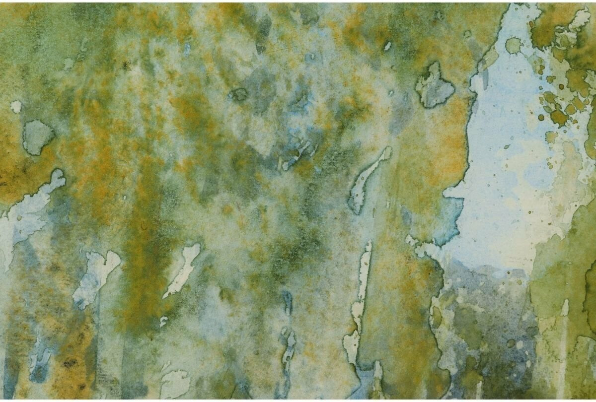 Gottfried Salzmann Original Painting Watercolor