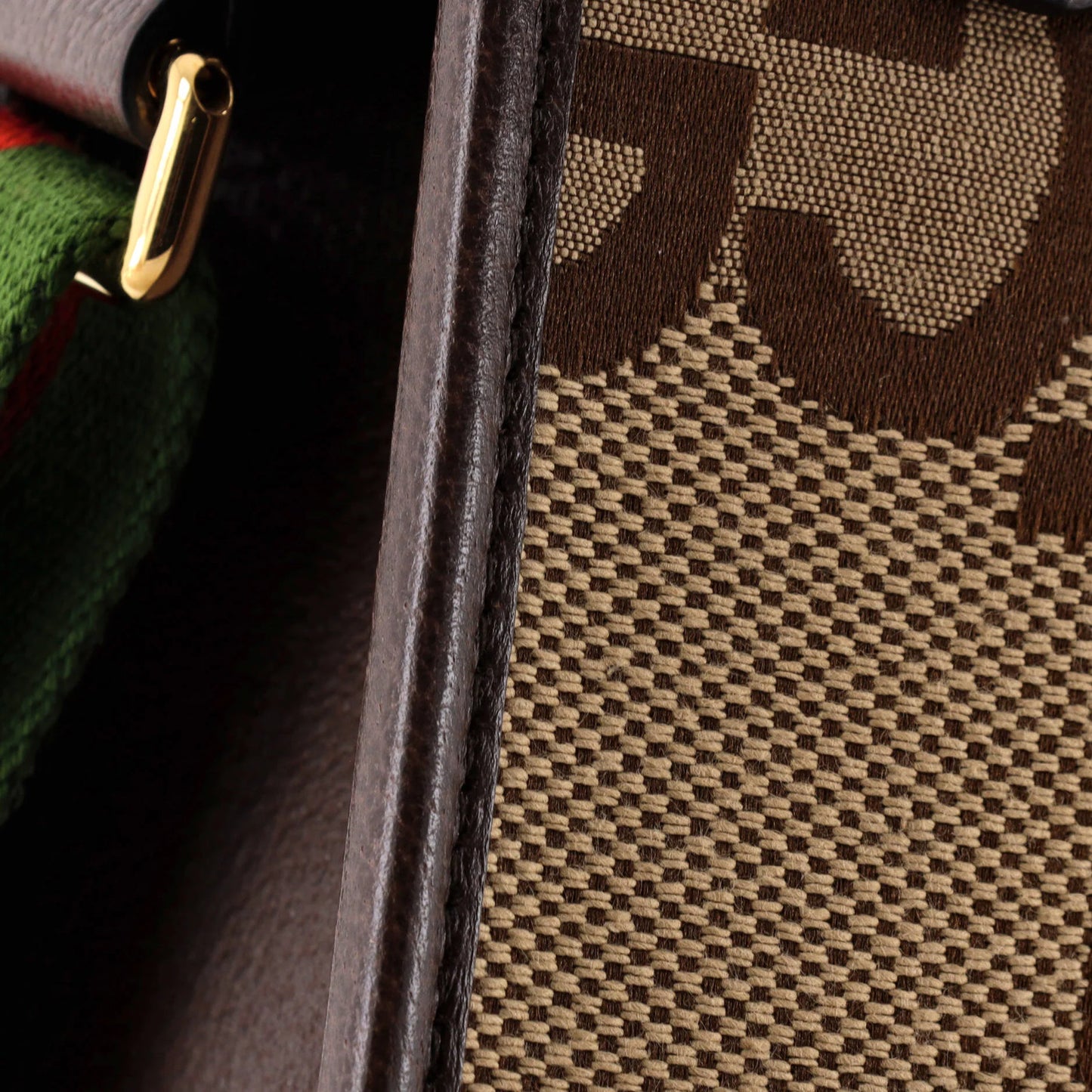 Gucci Vertical Tote Jumbo Gg Canvas Mini