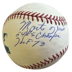 Baseball Monte Irvin Autographed Official Major League