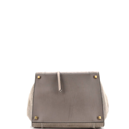 Celine Phantom Bag Crocodile Embossed Nubuck Medium