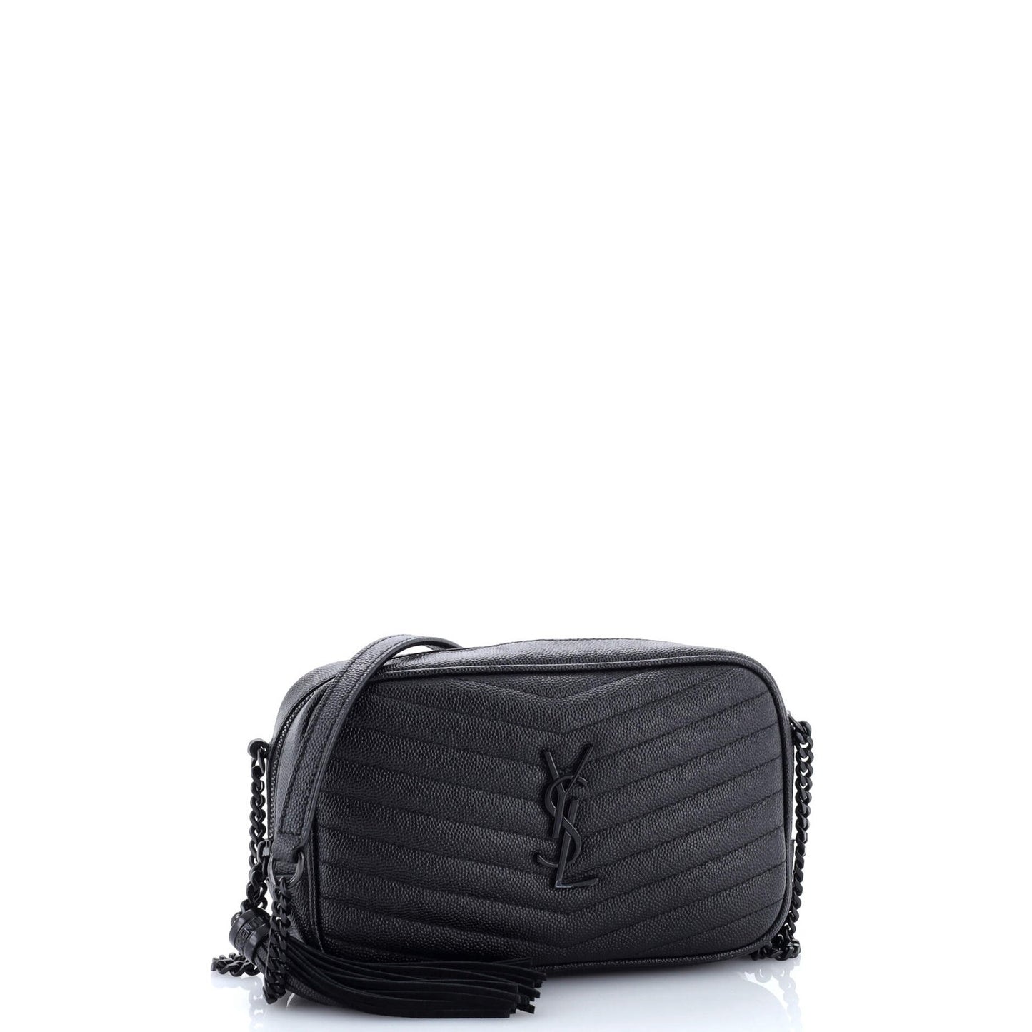 Saint Laurent Lou Camera Bag Matelasse Chevron Leather Mini
