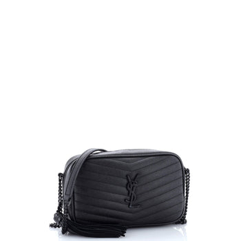 Saint Laurent Lou Camera Bag Matelasse Chevron Leather Mini