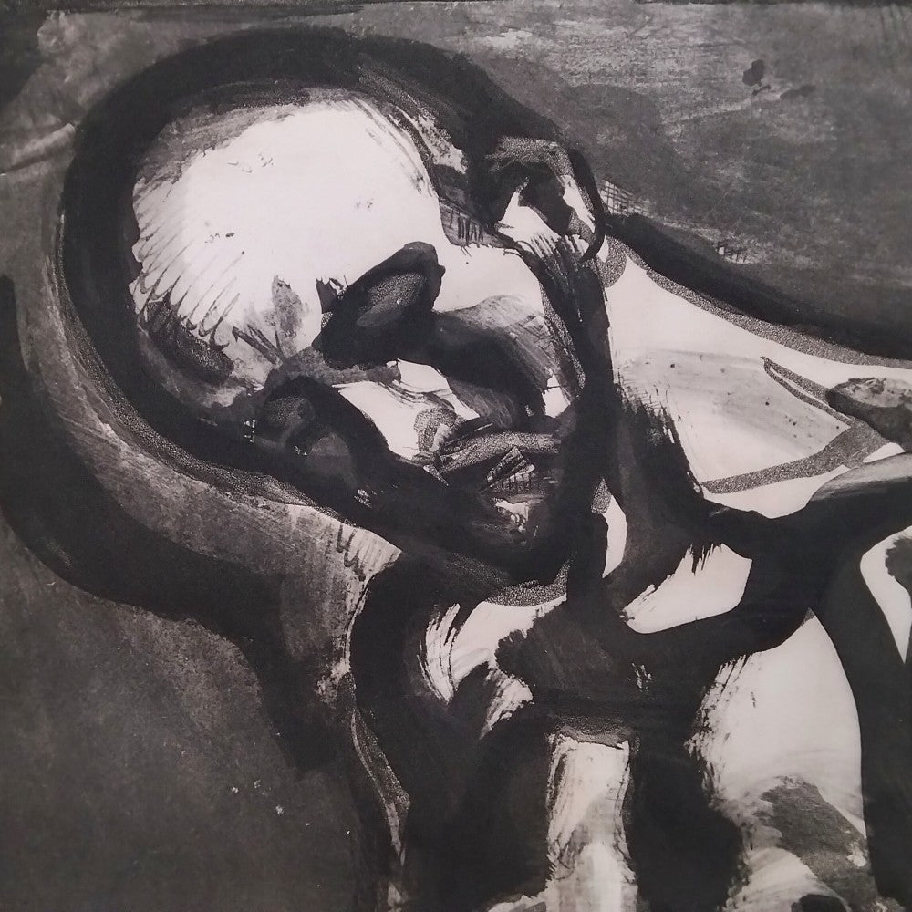 ED450 Georges Rouault "Vivre est un dur mtier" from Miserere 1922 Etching