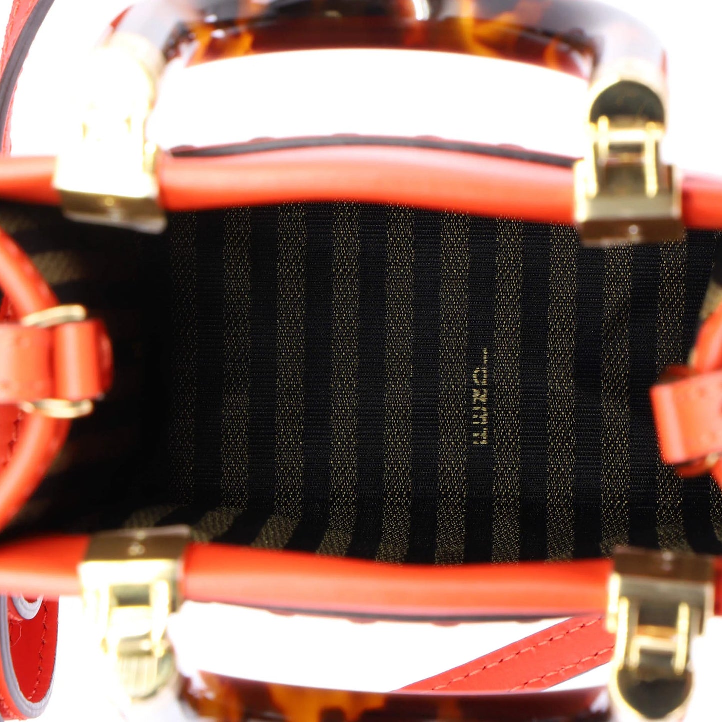 Fendi Sunshine Shopper Tote Leather Mini