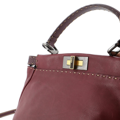 Fendi Selleria Peekaboo Bag Leather Medium