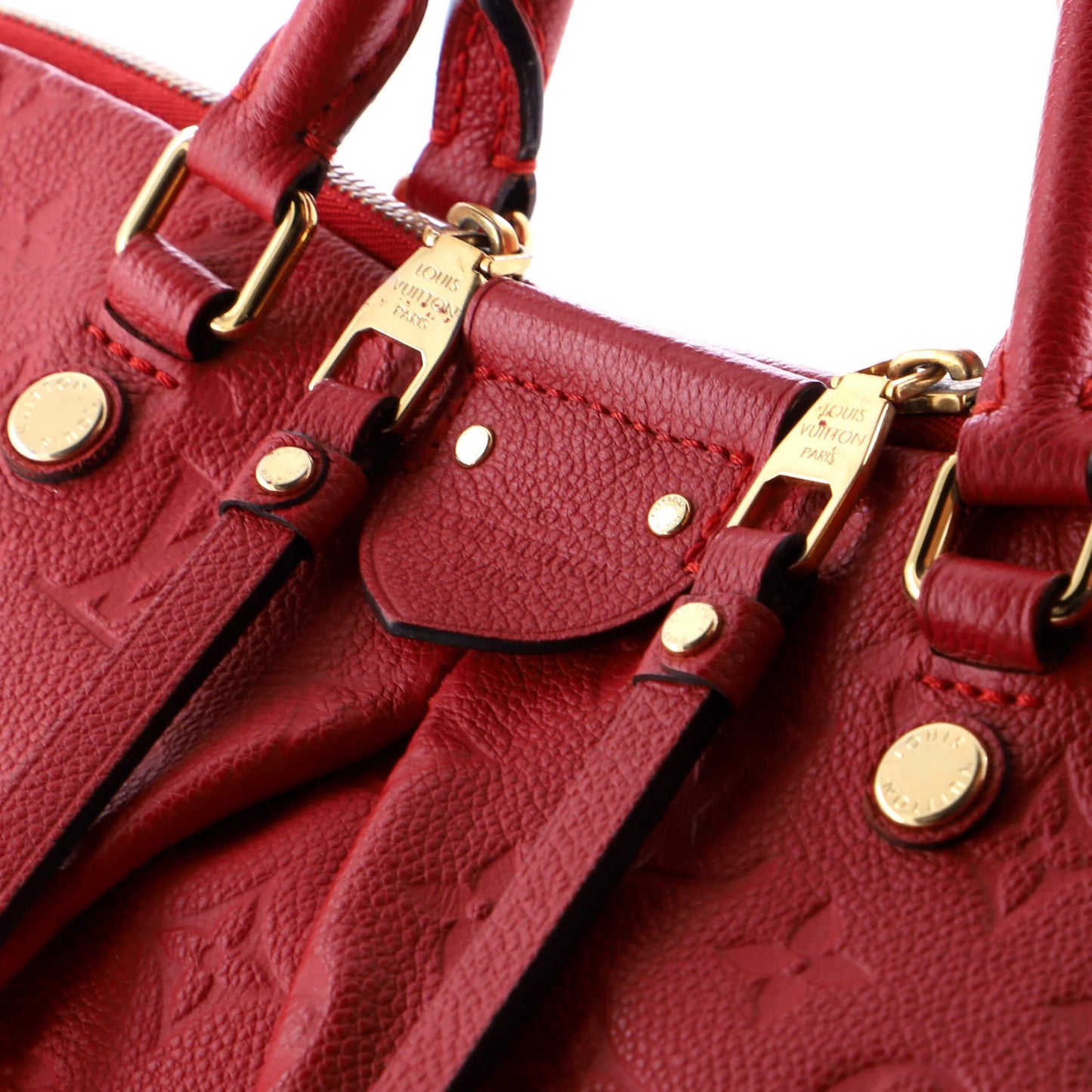 Louis Vuitton Mazarine Handbag Monogram Empreinte Leather Mm