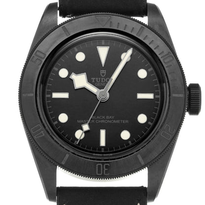 Tudor Black Bay Ceramic 79210Cnu Black Men'S Used Watch #61116