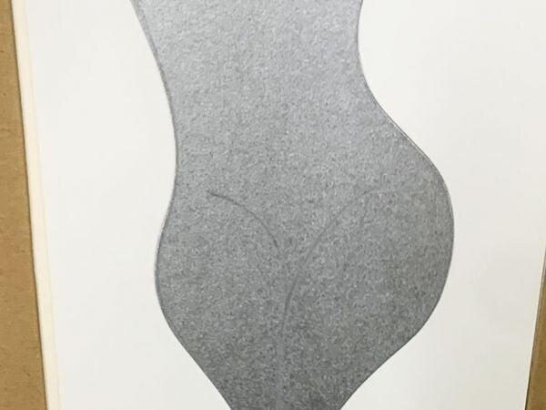 Jean Arp Silk Screen Print Femme Collage Limited To 150 Cardboard 1970