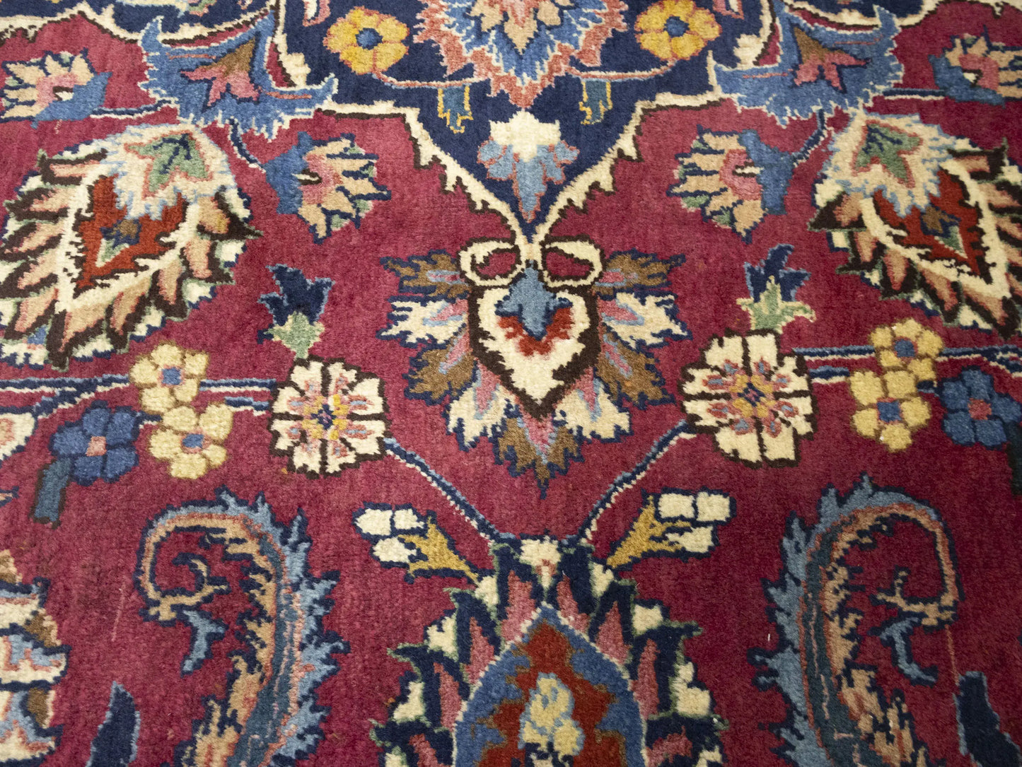Handmade Traditional Classic Floral Style Oriental Rug Wool Home Carpet 10X13