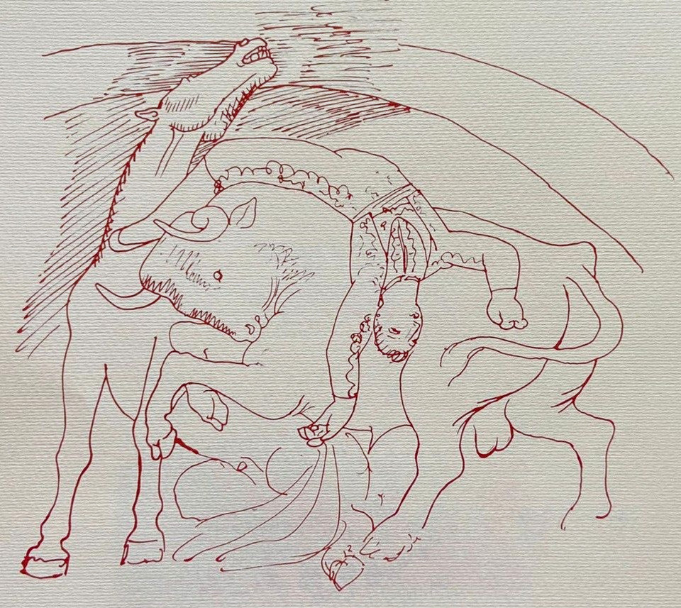 Pablo Picasso Lithograph Coa Signed Numbered In Pencil 180 Ex