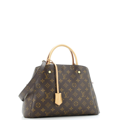 Louis Vuitton Montaigne Handbag Monogram Canvas Mm