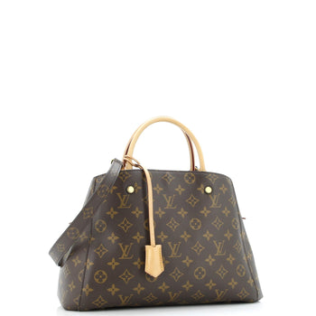 Louis Vuitton Montaigne Handbag Monogram Canvas Mm