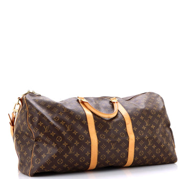 Louis Vuitton Keepall Bandouliere Bag Monogram Canvas 60