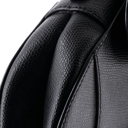 Christian Dior Saddle Handbag Leather Mini