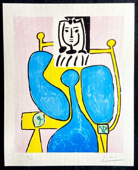 Pablo Picasso Lithograph Coa Signed By Hand/Numbered Rare