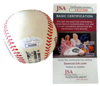 Jesse Rogers Autographed Onl Baseball Negro