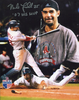 Mike Lowell Autographed 8X10 Photo