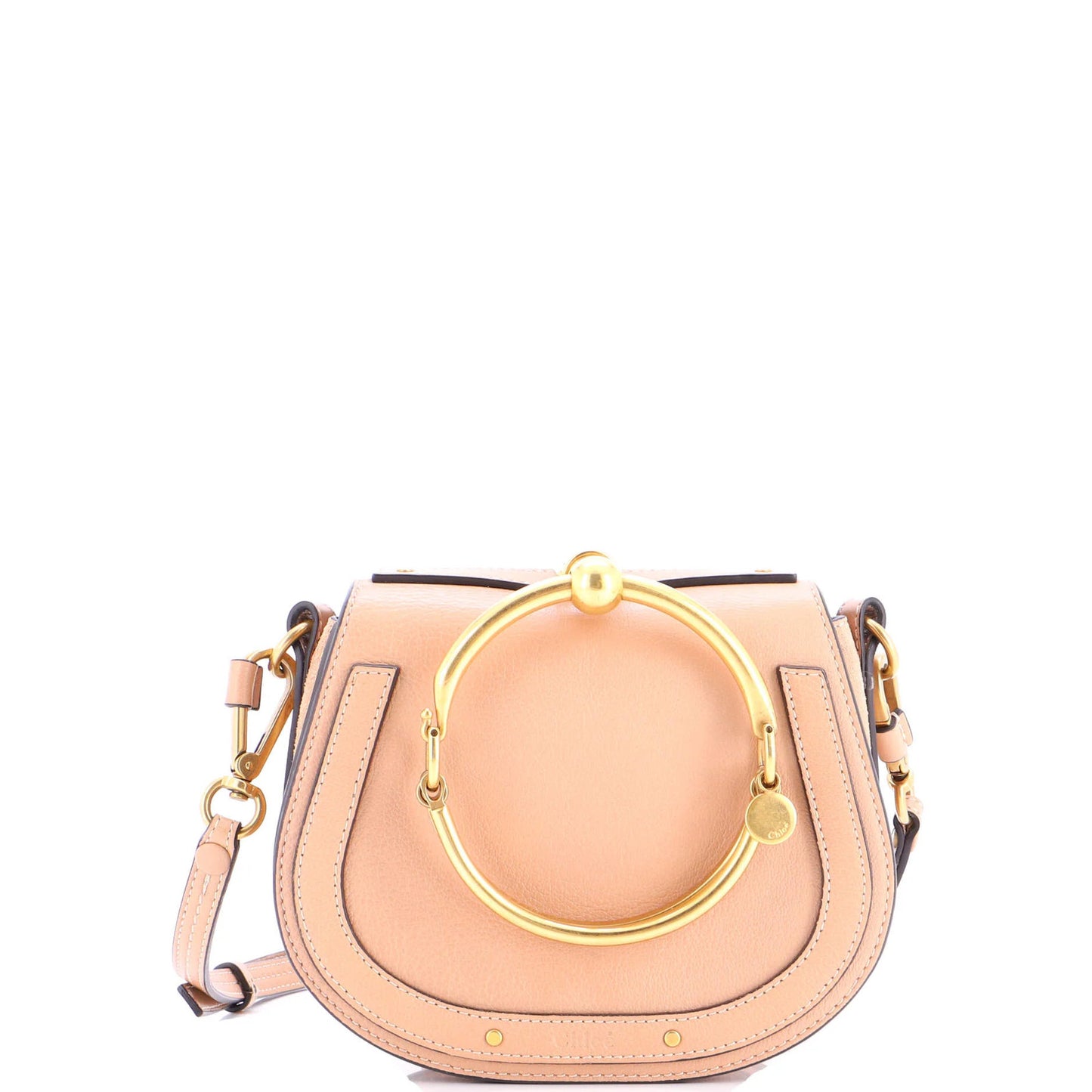 Chloe Nile Crossbody Bag Leather Small