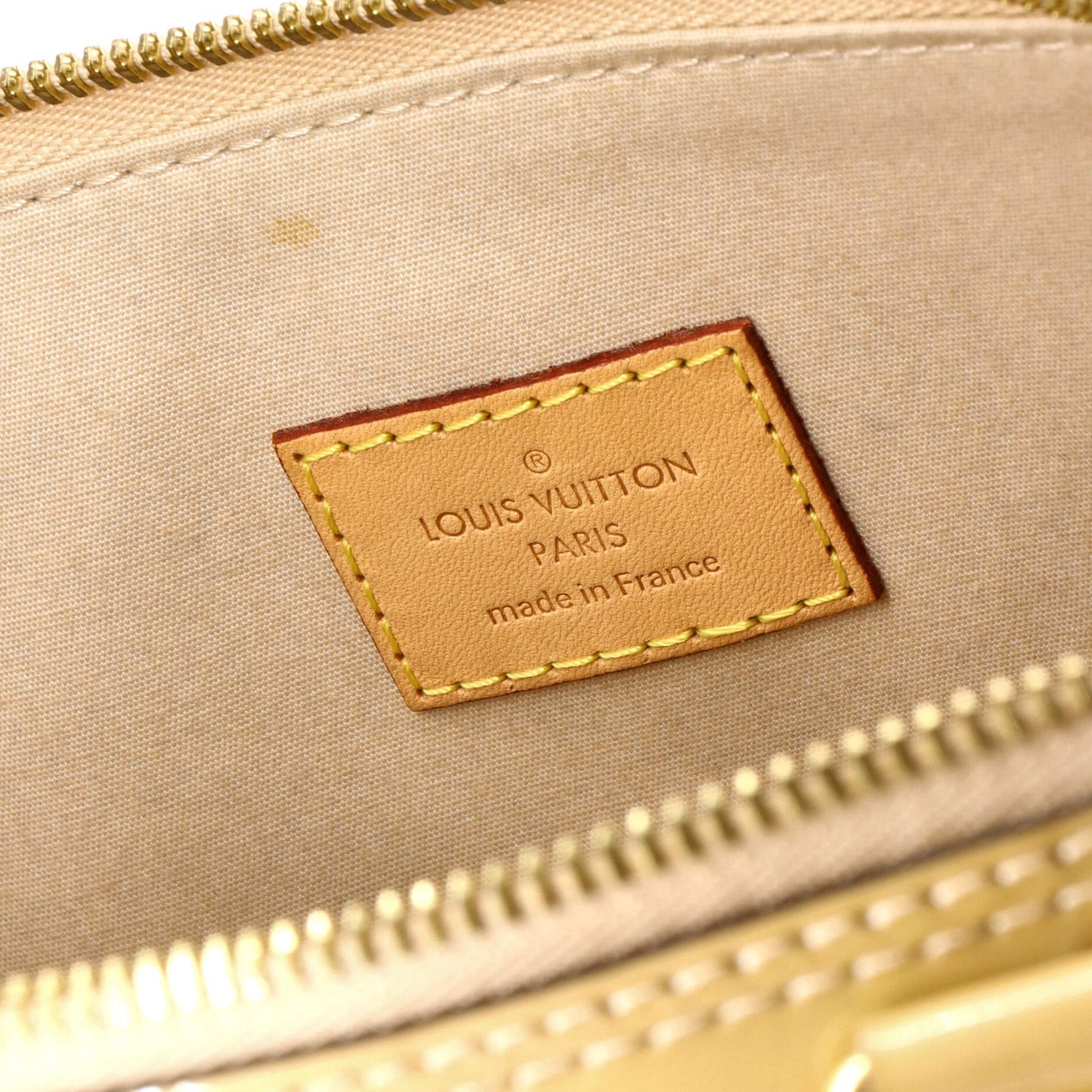 Louis Vuitton Alma Handbag Monogram Vernis Pm