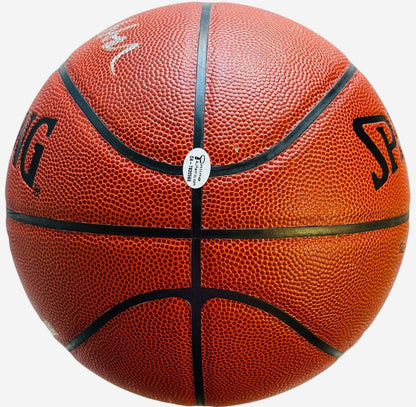 Kareem Abdul Jabbar Signed Spalding Indoor / Outdoor Basketball (Online Authenti