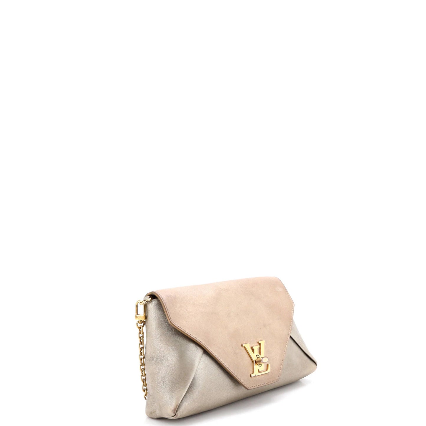 Louis Vuitton Love Note Chain Clutch Leather