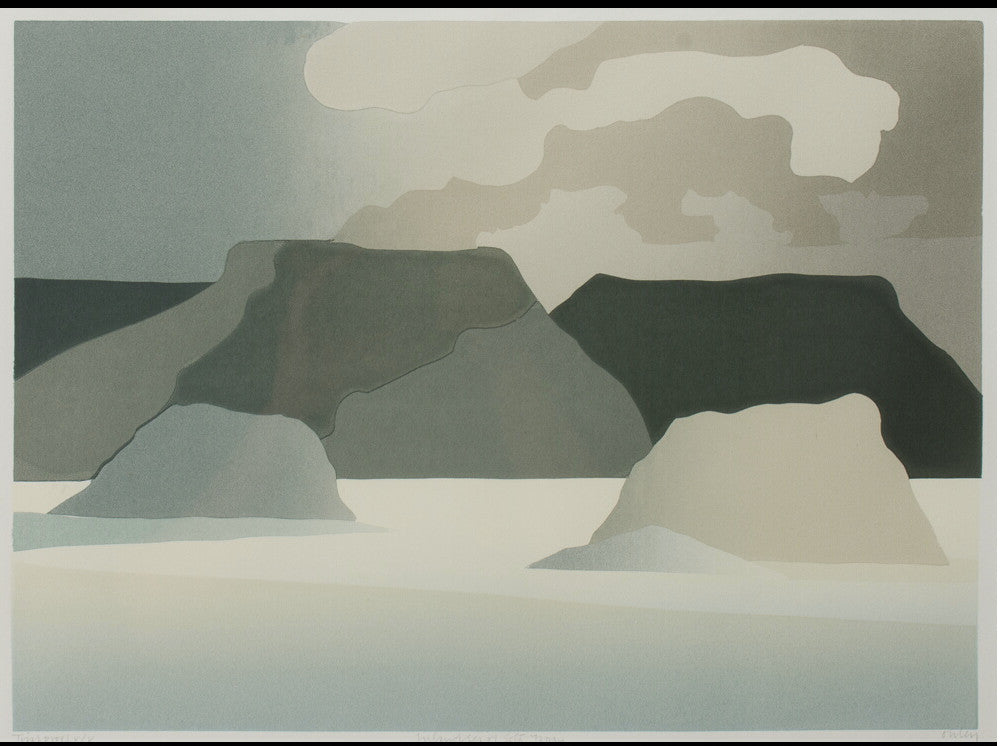 Toni Onley - Inland Sea Of Seto Japan Original