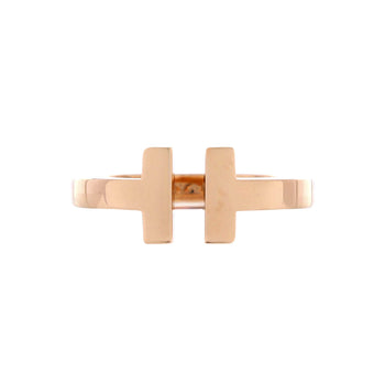 Tiffany & Co. T Square Ring 18K Rose Gold