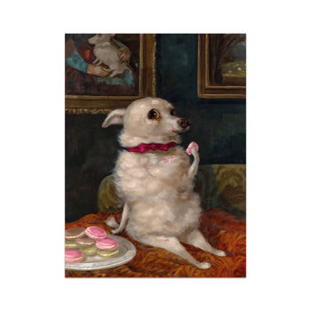 Alison Friend - Dog Framed Signed Art Print Coa