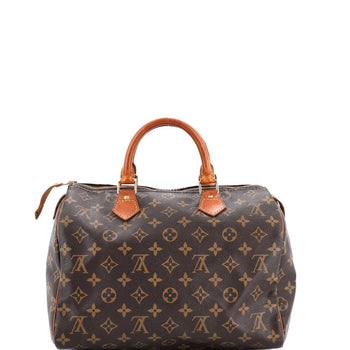 Louis Vuitton Speedy Handbag Monogram Canvas 30