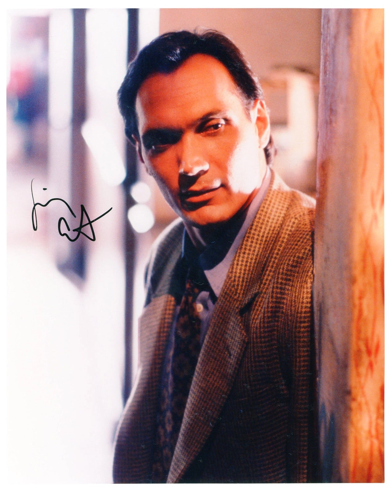 Jimmy Smits Autographed 8X10 Celebrity Photo