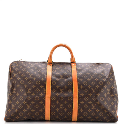 Louis Vuitton Keepall Bandouliere Bag Monogram Canvas 55